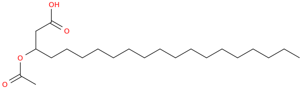 3 acetoxy eicosanoic acid